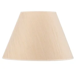 Lampeskærme ^ Duolla Lampeskærm Sofia Højde 31 cm, hvid/guldstrip