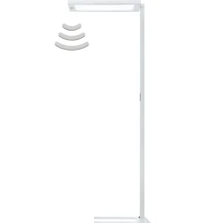 Arbejdsrum/Kontor ^ Waldmann Lavigo DPS 14000, 4.000K LED-gulvlampe, hvid