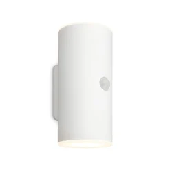 Væglampe Med Sensor|Væglamper ^ Briloner LED-akkudrevet udendørs væglampe, hvid, sensor, op/ned