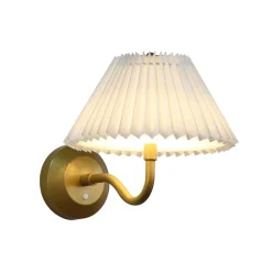 Searchlight Væglamper > LED-akku-væglampe DANISH, udhæng 25 cm guldfarvet metal
