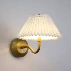 Searchlight Væglamper > LED-akku-væglampe DANISH, udhæng 25 cm guldfarvet metal