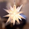 STERNTALER Dekorationsbelysning|Julepynt > LED-babystjerne, inde, 18-takket, batteri, hvid