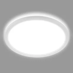 Briloner Loftlamper|Loftlamper > LED-badeværelsesloftlampe Slim Drip, hvid, Ø 42 cm