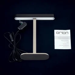 ORION Arbejdsrum/Kontor > LED-bordlampe Auftakt nikkel/sort