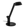 Arbejdsrum/Kontor ^ EGLO LED-bordlampe Banderalo CCT dæmpbar, QI, sort