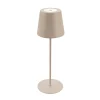 Dekorationsbelysning|Terrassebelysning ^ Briloner LED-bordlampe 7508011, beige, 2.700 K IP44 touchdæmper