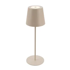 Dekorationsbelysning|Terrassebelysning ^ Briloner LED-bordlampe 7508011, beige, 2.700 K IP44 touchdæmper