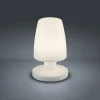 Reality Leuchten Dekorationsbelysning|Terrassebelysning > LED-bordlampe Dora, batteridrevet, til udendørs