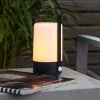 Dekorationsbelysning|Terrassebelysning ^ STAR TRADING LED-bordlampe Flame Lantern, bærbar, batteri