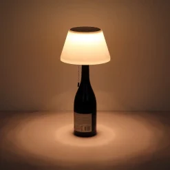 Globo Dekorationsbelysning|Terrassebelysning > LED-bordlampe 36000 flasketop hvid plast