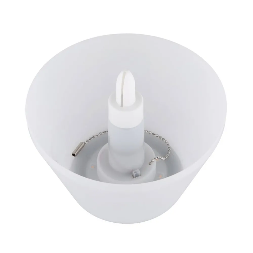 Globo Dekorationsbelysning|Terrassebelysning > LED-bordlampe 36000 flasketop hvid plast