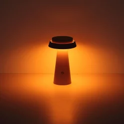 Dekorationsbelysning|Solcellelamper ^ Globo LED-bordlampe 36624, hvid, genopladeligt batteri, CCT, IP54, dæmpbar