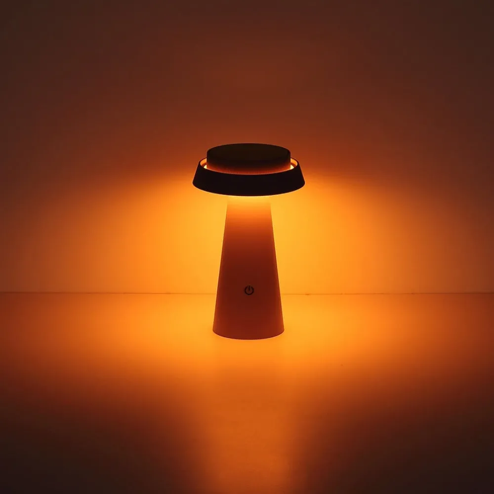 Dekorationsbelysning|Solcellelamper ^ Globo LED-bordlampe 36624, hvid, genopladeligt batteri, CCT, IP54, dæmpbar