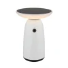 Solcellelamper ^ Globo LED-bordlampe 36625, hvid, metal, 23 cm, dæmpbar
