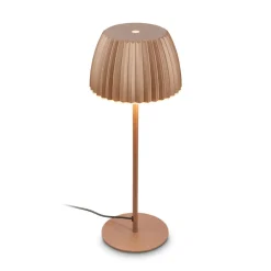 Briloner Bordlamper > LED-bordlampe Loca, brun, højde 36 cm, metal/plast