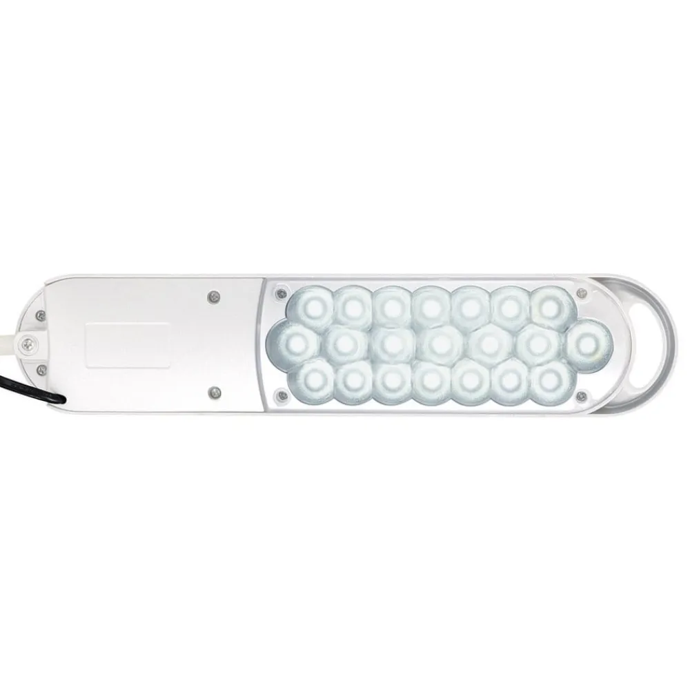 Maul Arbejdsrum/Kontor|Bordlamper > LED-bordlampe atlantic, hvid, højde 38 cm, klemmefod