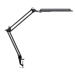 Maul Arbejdsrum/Kontor > LED-bordlampe atlantic, sort, højde 38 cm, klemmefod