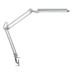 Maul Bordlamper > LED-bordlampe atlantic, sølv, højde 38 cm, klemmefod