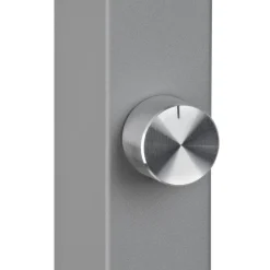 Arbejdsrum/Kontor ^ Maul LED-bordlampe javal, sølv, 120 cm, dæmpbar, klemmefod