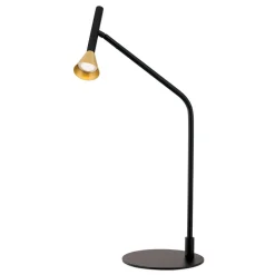 Arbejdsrum/Kontor ^ ORION LED-bordlampe Odeon, sort, drejelig