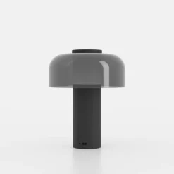 Dekorationsbelysning ^ EGLO LED-bordlampe Ponente, Ø 16 cm, sort, CCT, dæmpbar