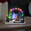 Konstsmide Christmas Dekorationsbelysning|Julepynt > LED-dekolampe julemand og børn, med musik