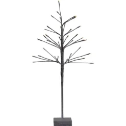 STAR TRADING Dekorationsbelysning > LED-dekorationstræ Snefrosttræ IP20 Højde 90 cm