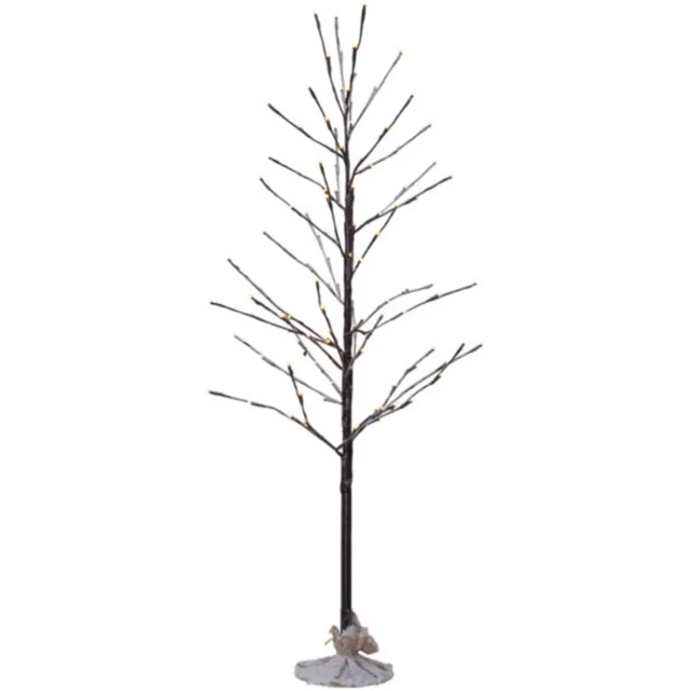 STAR TRADING Julepynt|Julelys Udendørs > LED-dekorationstræ Tobby Tree IP44 brun højde 120 cm