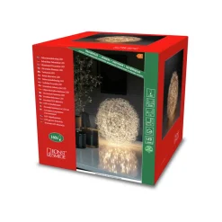 Konstsmide Christmas Julepynt > LED dekorativ lyskugle, Ø 30 cm, 160 LED'er