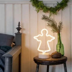 Konstsmide Christmas Dekorationsbelysning|Julepynt > LED dekorativt lysrør silhuet engel