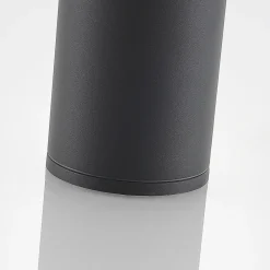 Lucande Udendørs Loftlamper > LED-downlight Embla af aluminium IP54, mørkegrå
