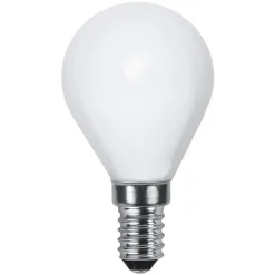 STAR TRADING Led Pærer > LED-dråbepære E14 2.700 K, opal, Ra90 4,7 W