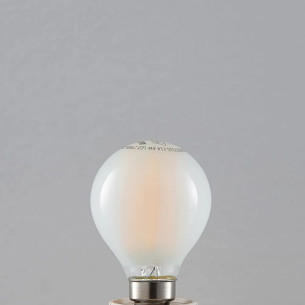 Dæmpbar Led-Pære ^ Arcchio LED-dråbepære E14 4 W 2.700 K mat dæmpes, 5 stk