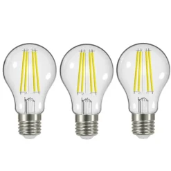 Filament Pære|Led Pærer ^ Arcchio LED-filament E27 2,2 W 2.700 K 470 lm klar, 3 stk