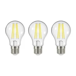 Filament Pære ^ Arcchio LED-filament E27 2,2 W 3.000 K 470lm klar, 3 stk