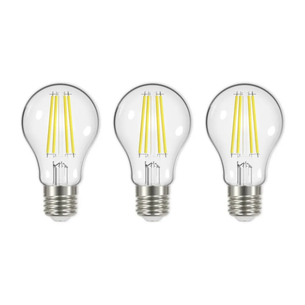 Filament Pære|Led Pærer ^ Arcchio LED-filament E27 5 W 3.000 K 1060 lumen klar 3 stk