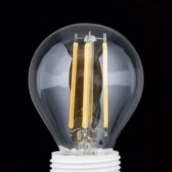 ORION Dæmpbar Led-Pære|Filament Pære > LED-filamentpære E27 G45 klar 6W 827 720lm dæmpbar