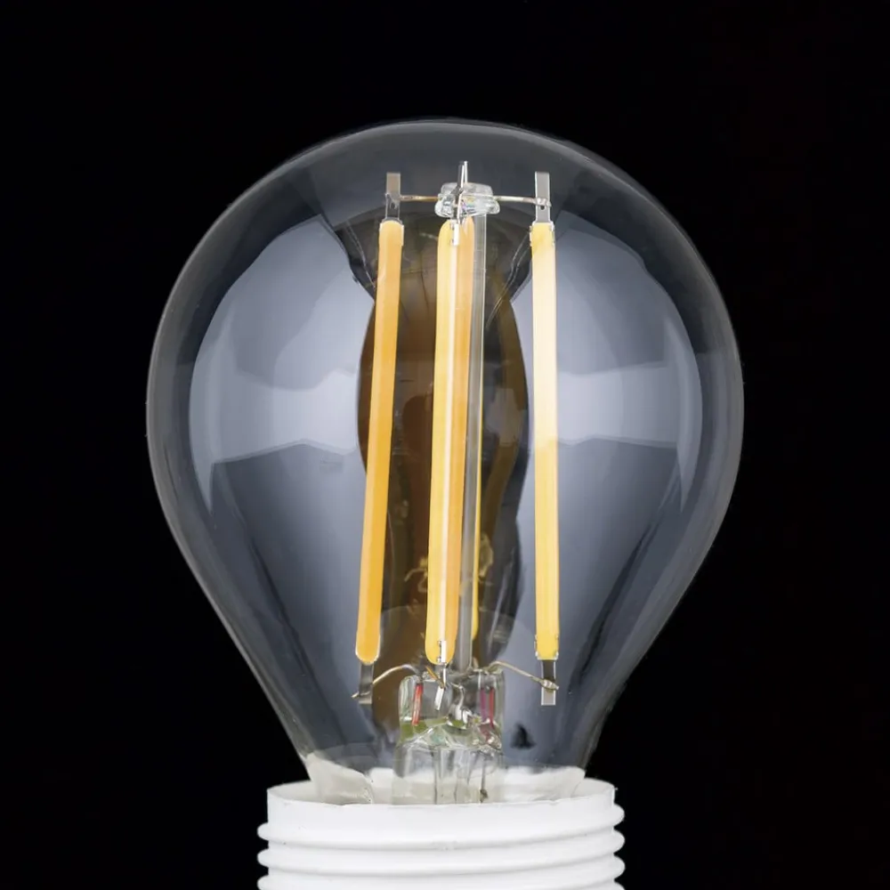 ORION Dæmpbar Led-Pære|Filament Pære > LED-filamentpære E27 G45 klar 6W 827 720lm dæmpbar