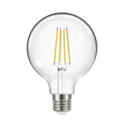 Filament Pære|Led Pærer ^ Arcchio LED-filamentpære, E27, G95, 3,8W, 3000K, 806lm, 3 enheder