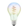 EGLO Dæmpbar Led-Pære|Filament Pære > LED-filamentpære E27 4W A75 2000K iriserende dæmpbar
