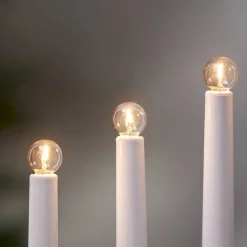Dæmpbar Led-Pære|Filament Pære ^ STAR TRADING LED-filamentpære E10 3W dæmpbar, 3-pak, 55V