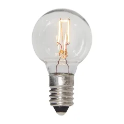 STAR TRADING Dæmpbar Led-Pære|Filament Pære > LED-filamentpære E10 3 W, kan dæmpes, 3 stk, 34 V