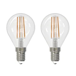 Arcchio Dæmpbar Led-Pære|Filament Pære > LED-filamentpære E14 4W 2.700 K dråbe dæmpes 2 stk