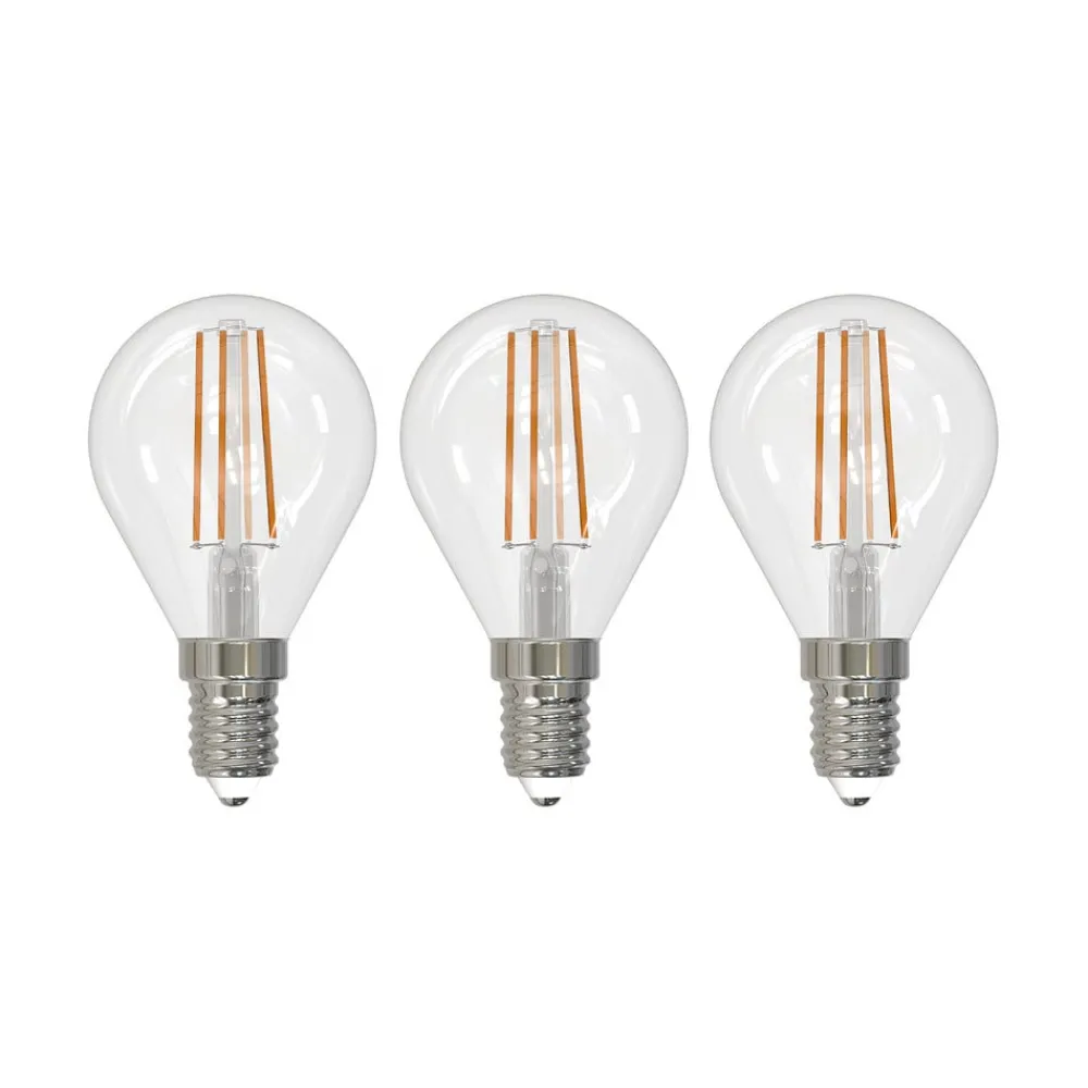Arcchio Dæmpbar Led-Pære|Filament Pære > LED-filamentpære E14 4W 2.700 K dråbe dæmpes 3 stk