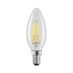 Arcchio Dæmpbar Led-Pære|Filament Pære > LED-filamentpære E14 4 W 827 kerte, dæmpes, 5 stk
