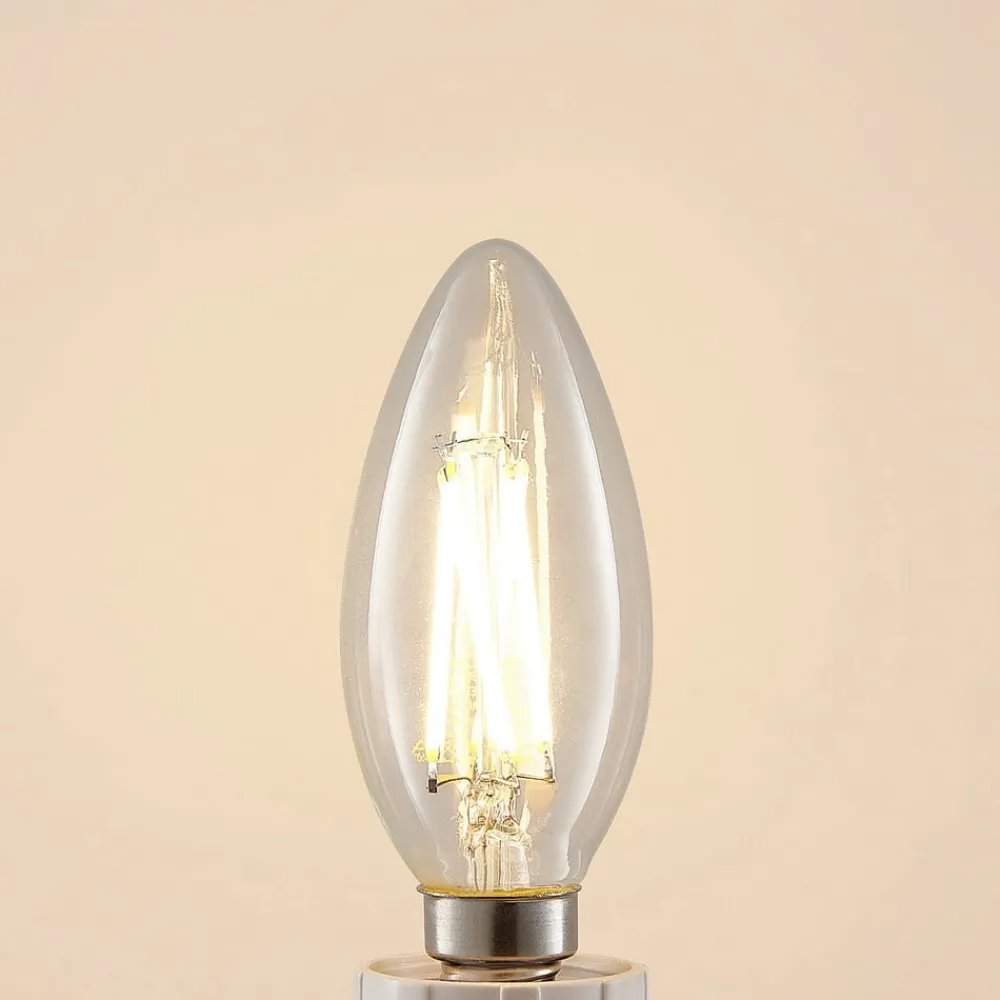 Arcchio Dæmpbar Led-Pære|Filament Pære > LED-filamentpære E14 4 W 827 kerte, dæmpes, 5 stk