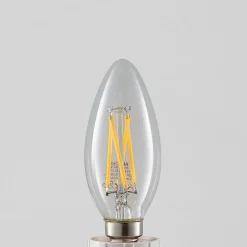 Arcchio Dæmpbar Led-Pære|Filament Pære > LED-filamentpære E14 4 W 827 kerte, dæmpes, 2 stk