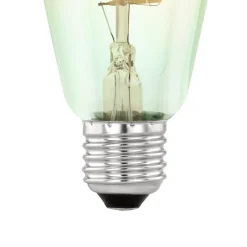 EGLO Dæmpbar Led-Pære|Filament Pære > LED-filamentpære E27 4W ST64 820 iriserende dæmpbar