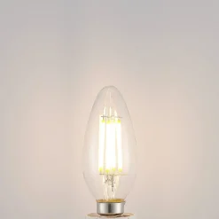 Arcchio Dæmpbar Led-Pære|Filament Pære > LED-filamentpære E14 4 W 827 3-trins-dæmper, 2 stk