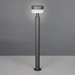 Trio Lighting Gadebelysning > LED-gadelampe Mackenzie, højde 95 cm, antracit, støbt aluminium